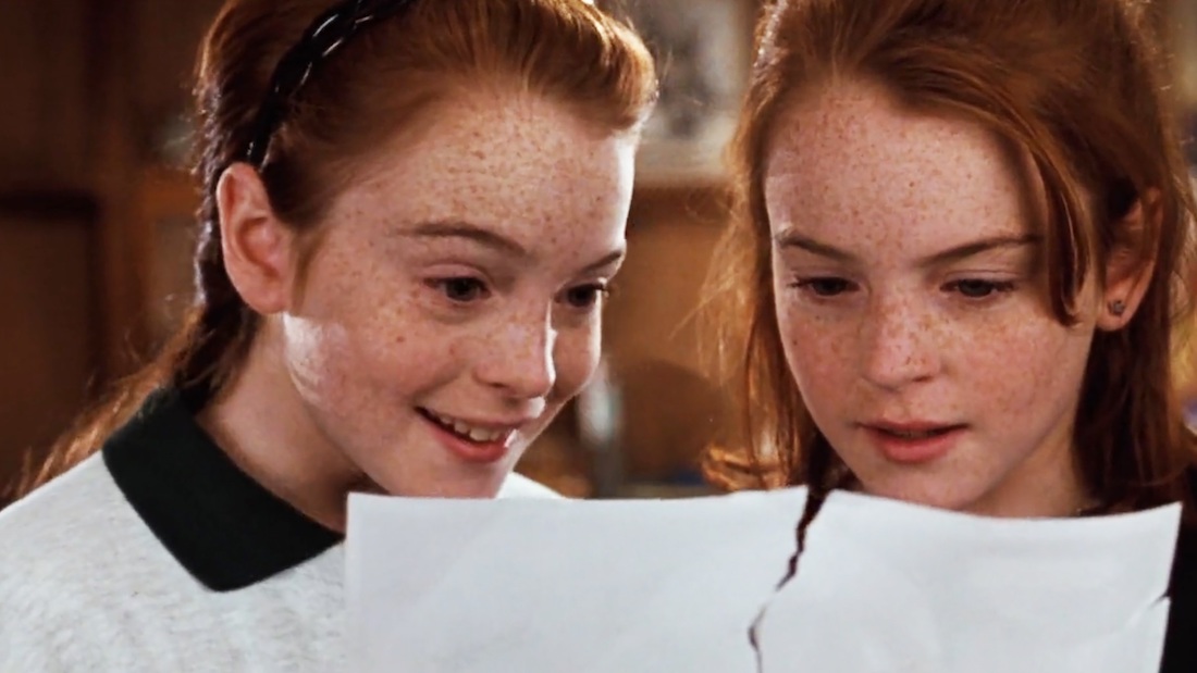 Lindsay Lohan in Ein Zwilling kommt selten allein, 1998